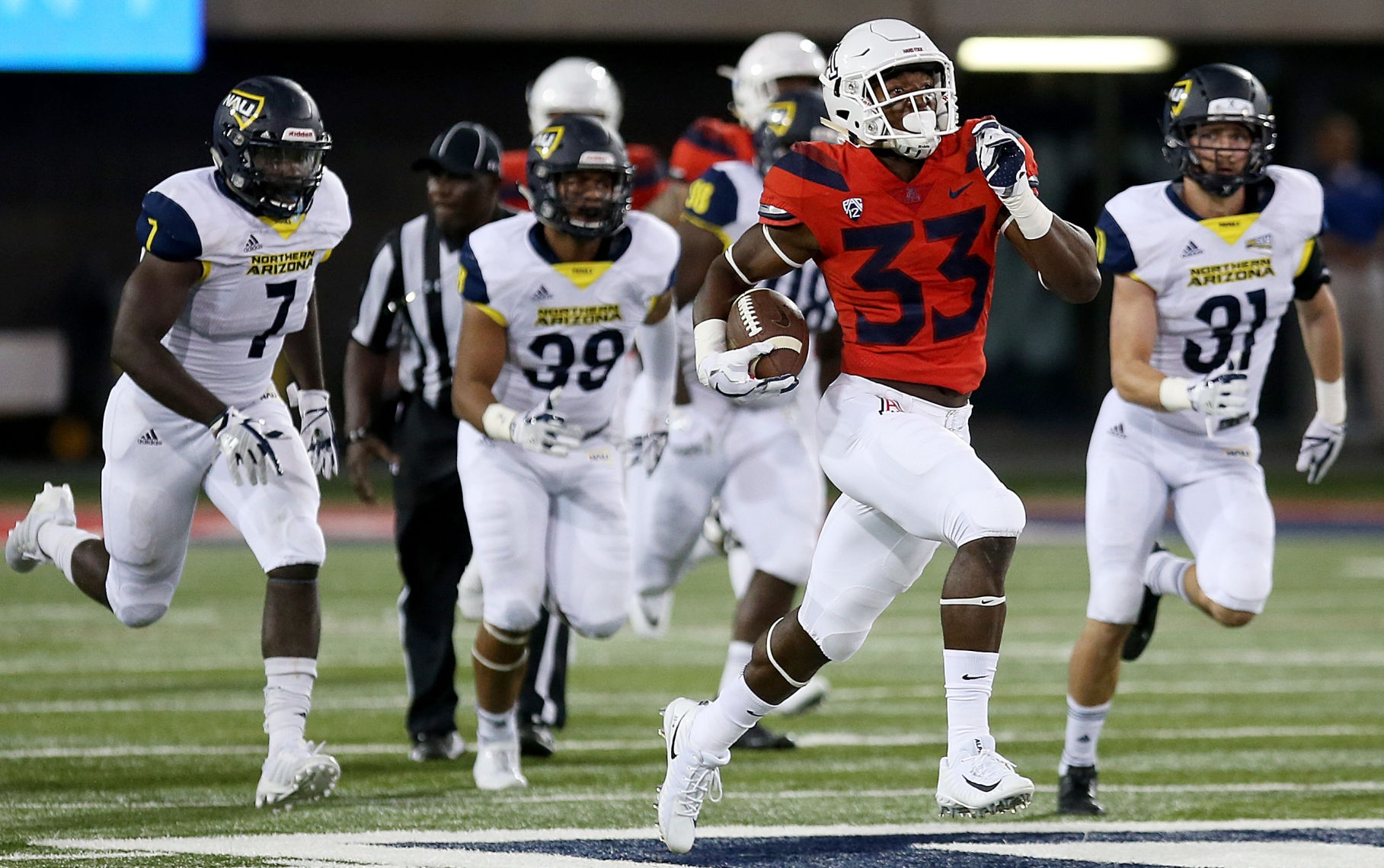 Northern Arizona University vs. University of Arizona college football